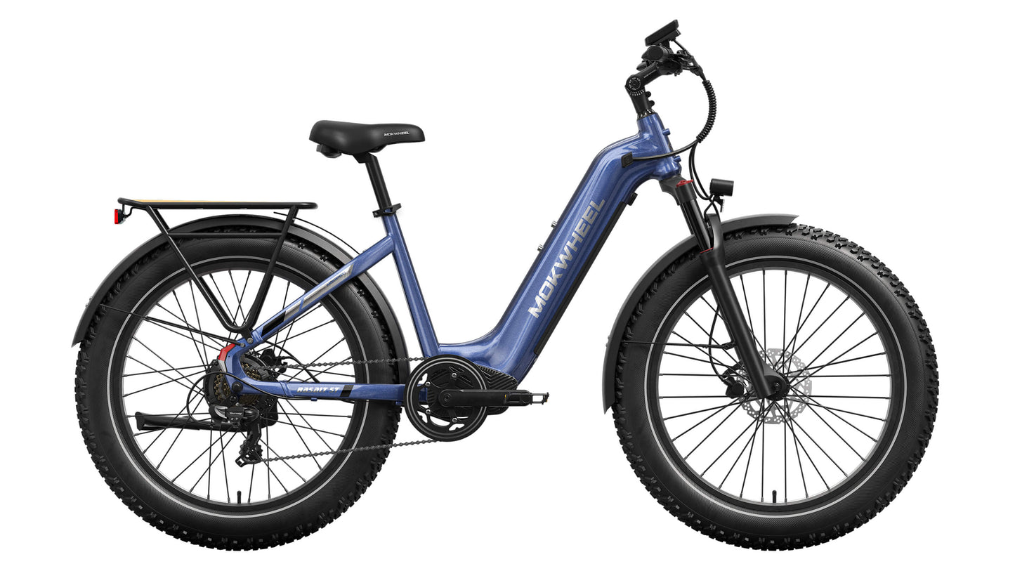 Mokwheel Basalt ST 2.0 - Solar Fat Tire E-Bike (Tiefeinsteiger)