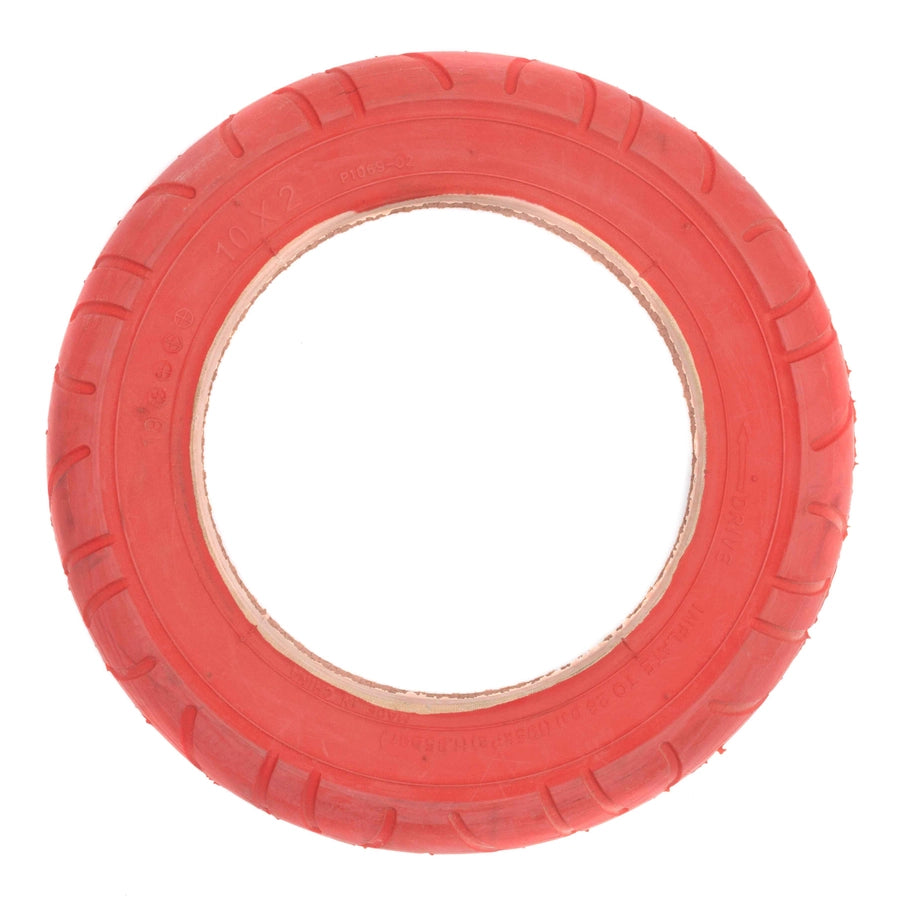 Tyre 10 x 2 Red On Road