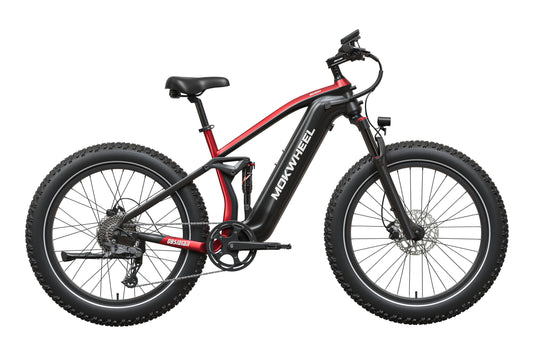 Mokwheel Obsidian 2.0 - Vollgefedertes Fatbike E-Bike