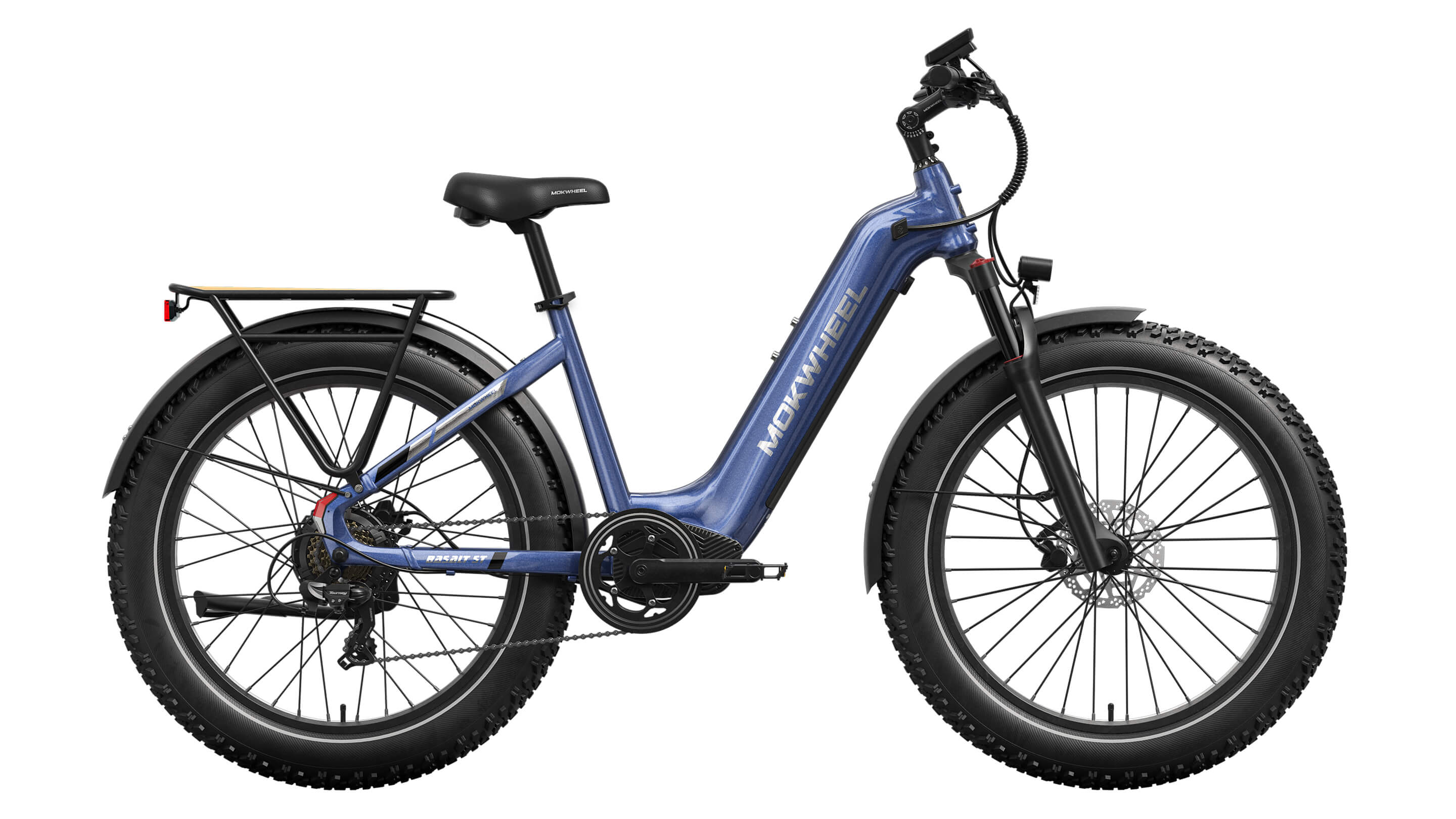 Mokwheel Basalt ST 2.0 - Solar Fat Tire E-Bike (Tiefeinsteiger)