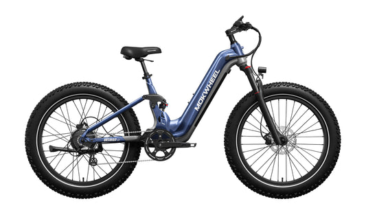 Mokwheel Obsidian ST - Vollgefedertes Fatbike E-Bike (Tiefeinsteiger)